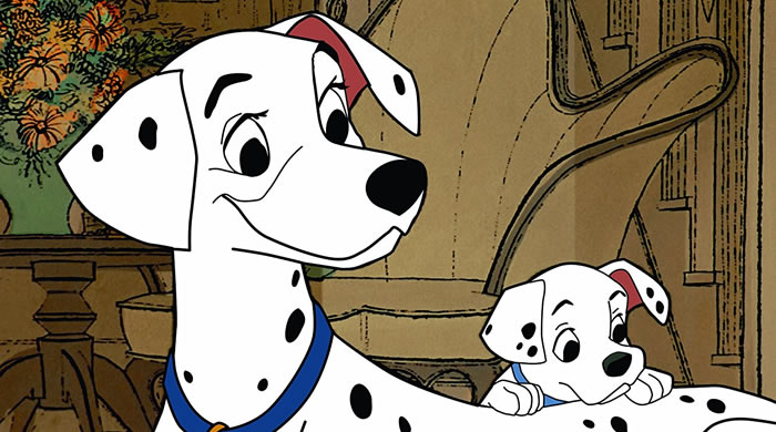 101 Dálmatas (1961) - Películas de Disney con perros